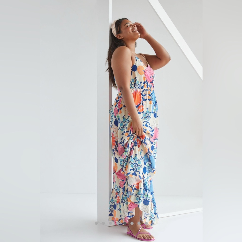 PLENTY BY TRACY REESE Poppies Maxi Dress